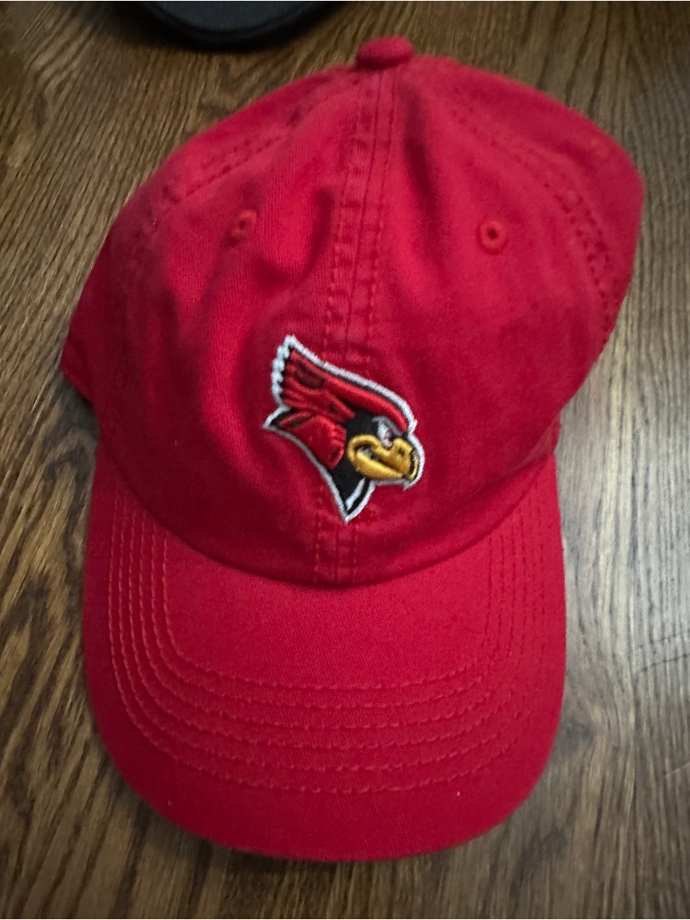 Illinois State Redbird Baseball Cap with Cardinal Logo